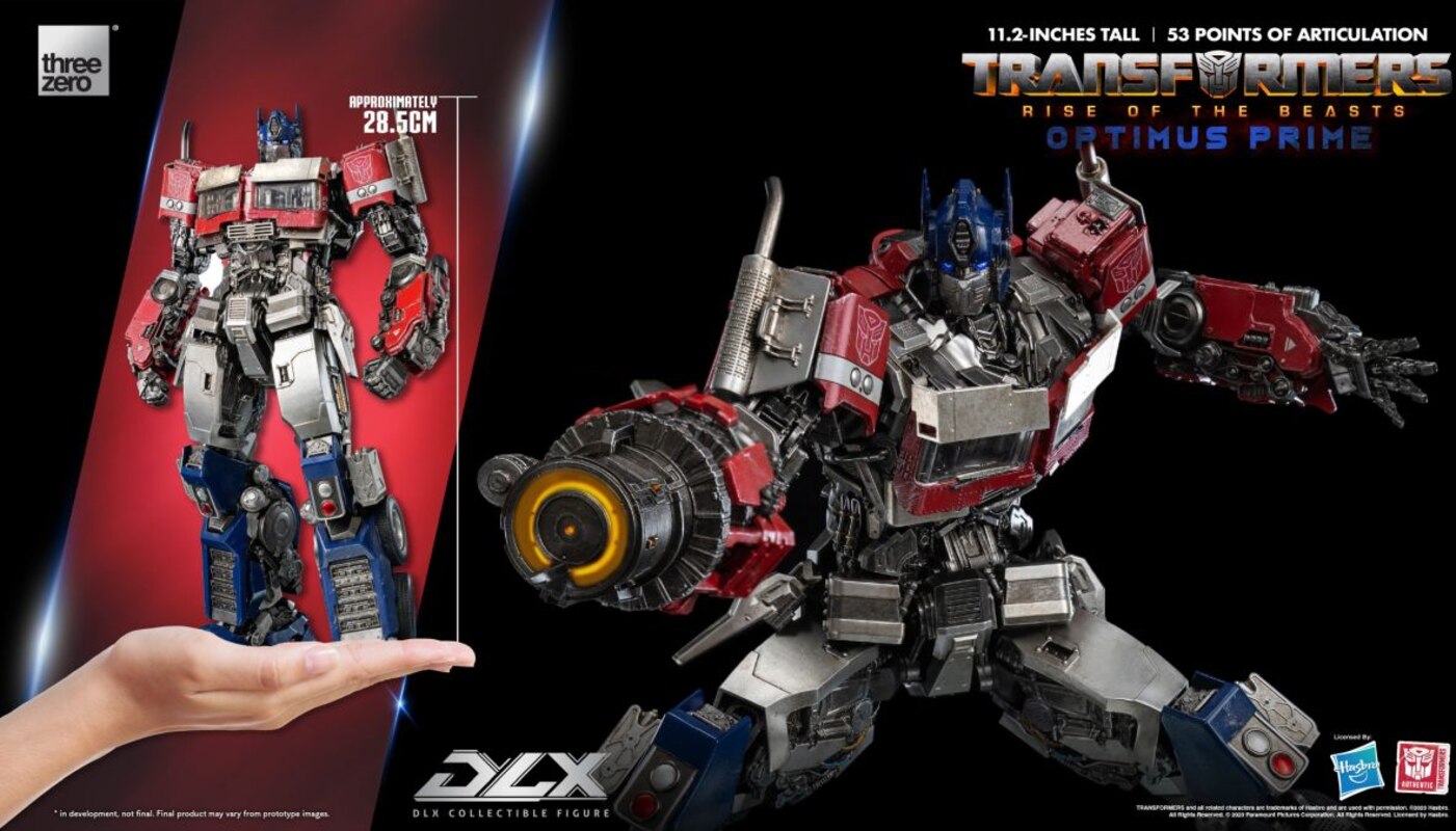 DLX Optimus Prime Official Images & Details from threezero